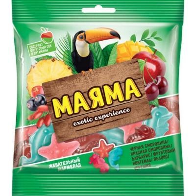 Мармелад Маяма Морские животные ассорти вкусов с витаминами