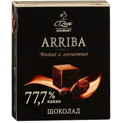 Шоколад O'Zera (Озера) Arriba 77.7%