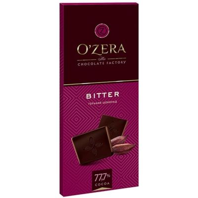 Шоколад O'Zera (Озера) Bitter 77,7%