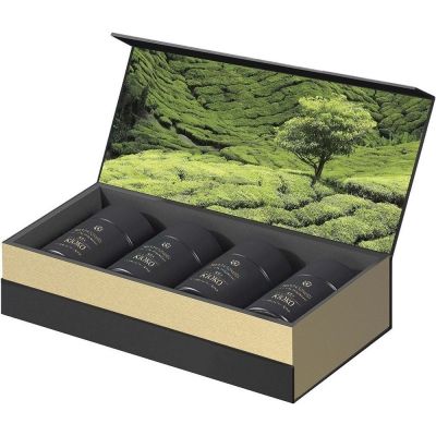 Подарочный набор KIOKO HANA MEGUMI коллекционного чёрного листового чая