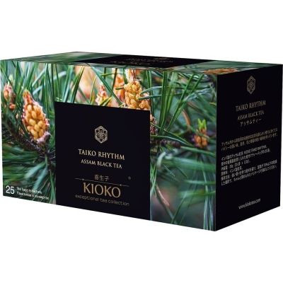 Чай KIOKO Taiko Rhythm Индийский чёрный Ассам 25 пакетиков