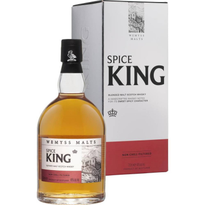 Виски шотландский солодовый Спайс Кинг 3 года подарочной упаковке (Spice King), 46 %