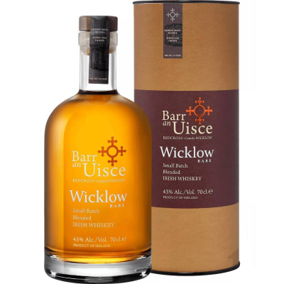 Виски ирландский купажированный Барр ан Уиски Виклоу Рэир 4 года в подарочной упаковке (Barr an Uisce Wicklow Rare), 43 %