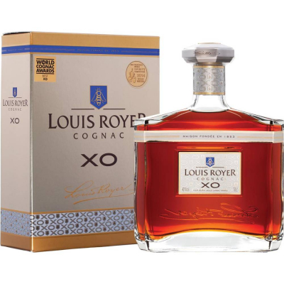 Коньяк Луи Руайе XO в подарочной упаковке (Louis Royer XO cognac with gift box), 40 %