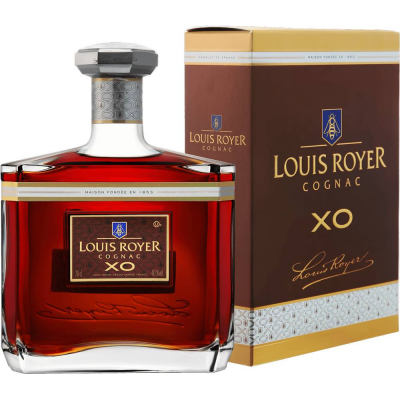Коньяк Луи Руайе ХО кошерный в подарочной упаковке (Louis Royer XO kosher cognac with gift box), 40 %
