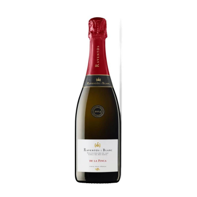 Вино игристое Равентос и Блан Де Ла Финка 2015 выдержанное экстра брют белое (Raventos i blanc De la Finca), 12 %