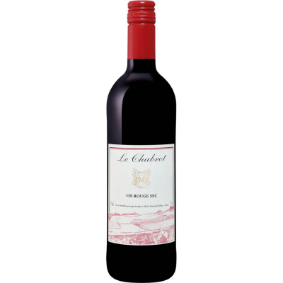 Вино Шабро красное сухое (Le Chabrot rouge sec), 11 %