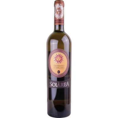 Вино Треббьяно Д'Абруццо Солареа выдержанное 2016 белое сухое (Trebbiano d'Abruzzo Solarea), 13,5 %