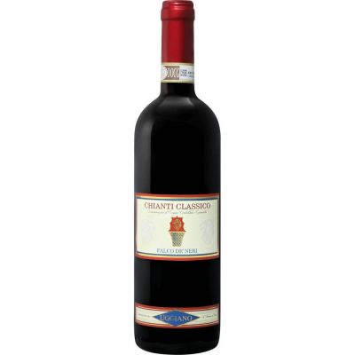 Вино виноградное Кьянти Классико Фалько Де` Нери 2018 красное сухое (Chianti Classico Falco de’ Neri), 9,1-13 %