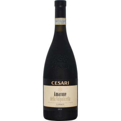 Вино Чезари Амароне делла Вальполичелла Классико выдержанное 2015 красное полусухое (Cesari Amarone della Valpolicella Classico), 10-15%