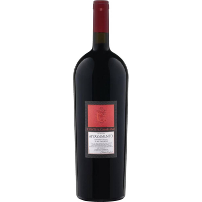 Вино Конте ди Кампьяно Аппассименто 2015 красное полусухое (Conte di Campiano Appassimento), 14 %