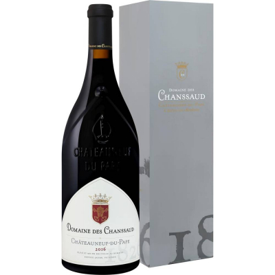Вино Домэн де Шанссо Шатонеф-дю-Пап 2016 красное сухое в подарочной упаковке (Chateauneuf du Pape rouge), 13,1-15 %