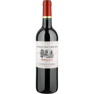 Вино Шато О Бон Фис 2016 красное сухое (Chateau Haut Bon Fils rouge), 9,1-15,0 %