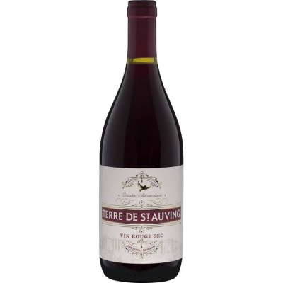 Вино Тэр де Сэнт - Овэн красное сухое (Terre de st. Auvign rouge dry), 11 %