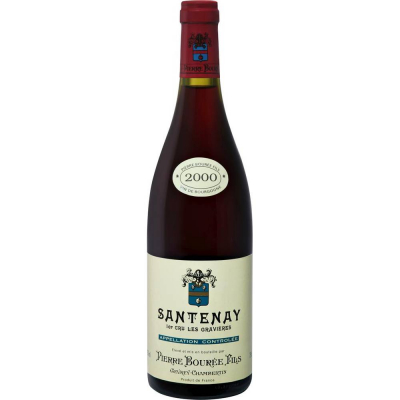 Вино Сантене Премье Крю Ле Гравьер 2000 выдержанное сухое красное (Santenay 1er Cru Les Gravieres), 13 %