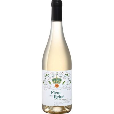 Вино Флер де ля Рэн белое полусладкое (Fleur de la Reine vin blanc moelleux), 9-15 %