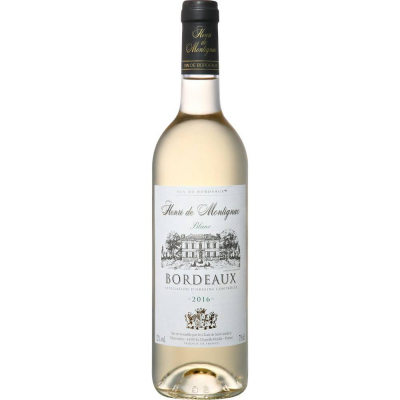 Вино Анри де Монтиньяк 2018 белое сухое (Henri de Montignac white dry), 9,1-15,0 %