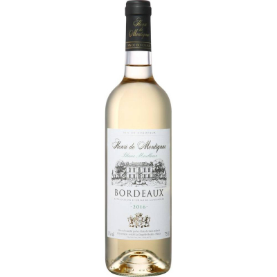 Вино Анри де Монтиньяк 2017 белое полусладкое (Henri de Montignac white s/sweet), 9,1-13 %