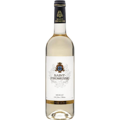 Вино Сэн-Промес Мускат белое полусладкое (SAINT-PROMESSE MUSCAT), 11,5 %