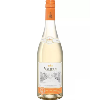 Вино столовое Вальжан белое полусладкое (VALJEAN blanc moelleux), 11 %