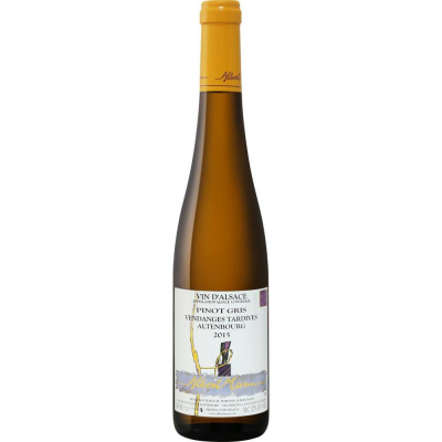Вино Пино Гри Вандаж Тардив Альтенбург 2015 выдержанное белое сл. (Pinot Gris Vendanges Tardives Altenbourg), 12 %