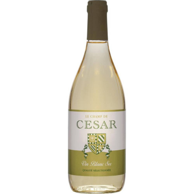 Вино столовое Ле Шам де Сезар белое сухое (Le Champ de Cesar), 11 %