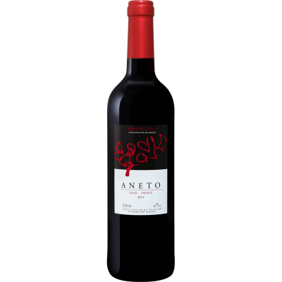 Вино АНЕТО 2014 красное полусладкое (ANETO red semisweet), 12 %
