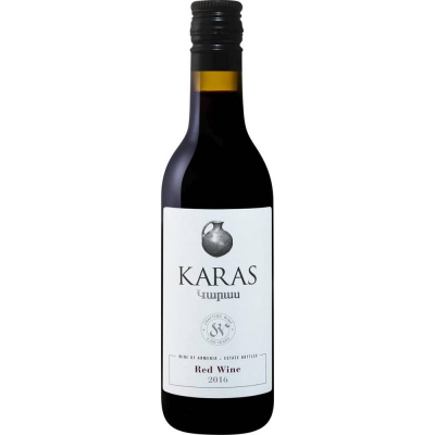 Вино Карас 2016 красное сухое, 14 %
