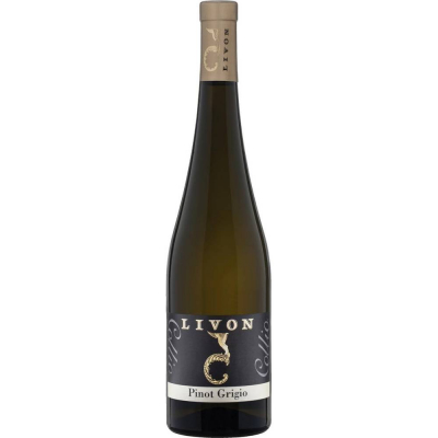 Вино Ливон Пино Гриджо Коллио 2018 сухое белое (Livon Pinot Grigio DOC Collio), 10-15%