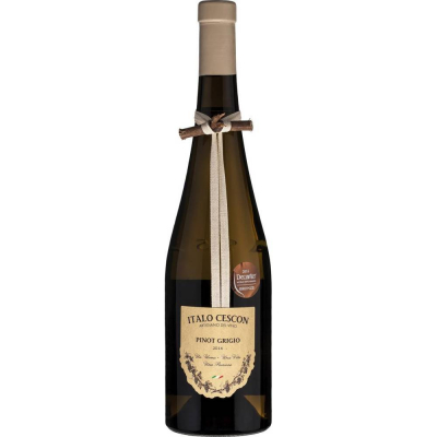 Вино Итало Ческон Пино Гриджо 2018 белое сухое (Italo Cescon Pinot Grigio white dry), 9,1-13 %