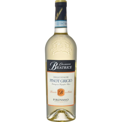 Вино Пино Гриджио 2018 серия COLLEZIONE BEATRICE белое сухое (Collezione Beatrice Pinot Grigio white dry), 12 %