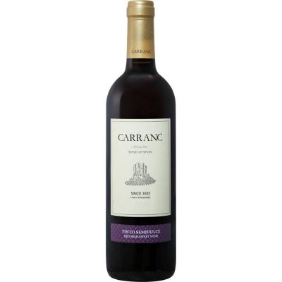 Вино Карранк красное полусладкое (Carranc red semisweet), 11-12 %