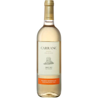Вино Карранк белое полусладкое (Carranc white semisweet), 11-12 %