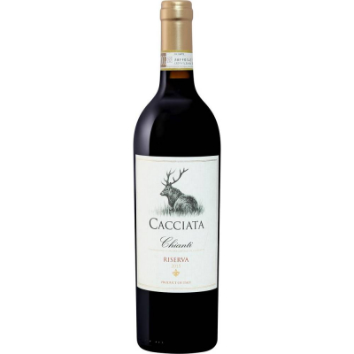 Вино Каччиата Кьянти Ризерва 2015 выдержанное красное сухое (Cacciata Chianti Riserva), 10-15%