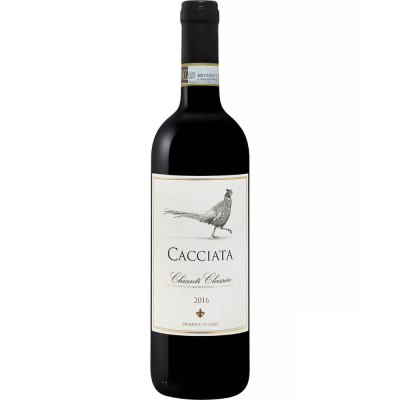 Вино Каччиата Кьянти Классико 2017 красное сухое (Cacciata Chianti Classico), 10-15%