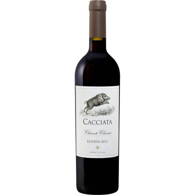Вино Каччиата Кьянти Классико Ризерва 2014 выдержанное красное сухое (Cacciata Chianti Classico Riserva), 10-15%