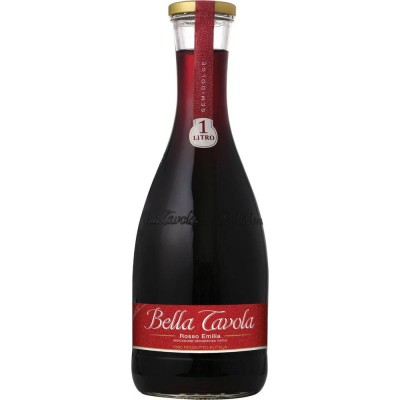 Вино Белла Тавола Россо красное полусладкое с защищенным географическим указанием (Bella Tavola rosso semisweet), 9,1-13 %