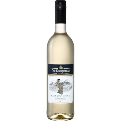 Вино Де Купман Шардоне 2017 белое сухое (De Koopman Chardonnay white dry), 10-15%