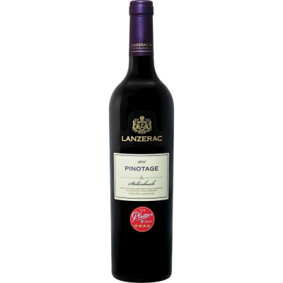 Вино Ланзирак Пинотаж 2016 выдержанное красное сухое (Lanzerac Pinotage), 11%-15%