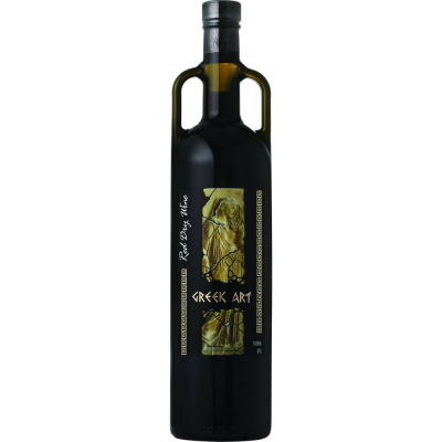 Вино Грик Арт красное сухое (GREEK ART RED DRY WINE), 11-13 %