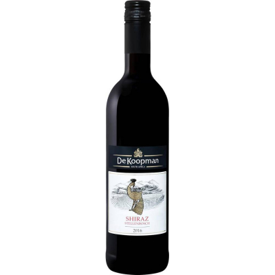 Вино Де Купман Шираз 2018 красное сухое (De Koopman Shiraz red dry), 10-15%