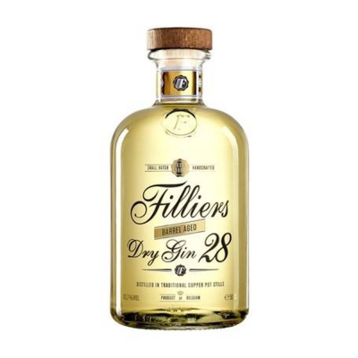 Джин Филльерс Драй Джин 28 Выдержанный (Fillers Dry Gin 28 Barrel aged), 43,7%