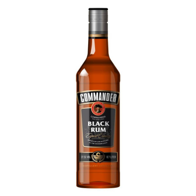 Ром Коммандер Блэк ром невыдерж (Commander Black Rum), 37,5 %