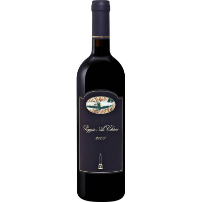 Вино виноградное Поджо ай Кьяри 2007 красное сухое выдержанное (Poggio ai Chiari IGT), 14,5 %