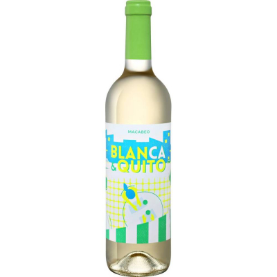 Вино Бланка и Кито 2018 белое сухое (Blanca & Quito DOP), 12%