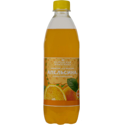 Напиток сильногазированный Карельская жемчужина Апельсин