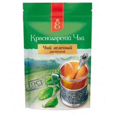 Чай зеленый ВЕКА Краснодарскiй д/п 