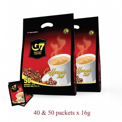 Кофе Trung Nguyen растворимый G7 3 в 1 50 стик
