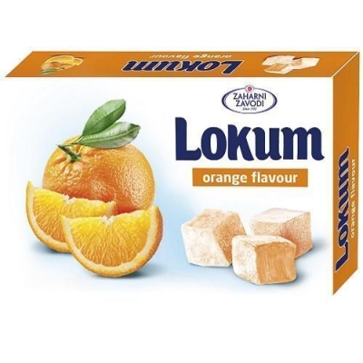Лукум Zaharni zavodi со вкусом апельсина