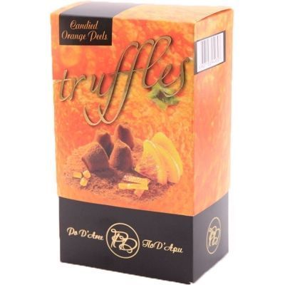 Шоколадный набор ПоД'Ари Трюфель с засахаренной апельсиновой цедрой